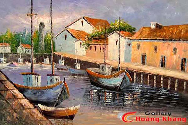 Tranh Thuyền Bườm